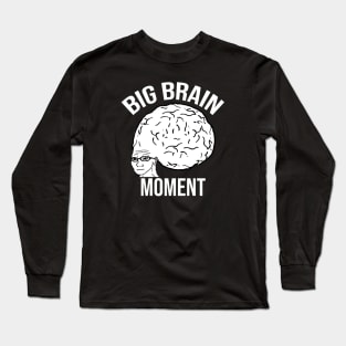 Big Brain Moment Long Sleeve T-Shirt